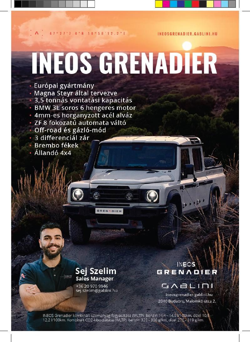 INEOS Grenadier flyer front